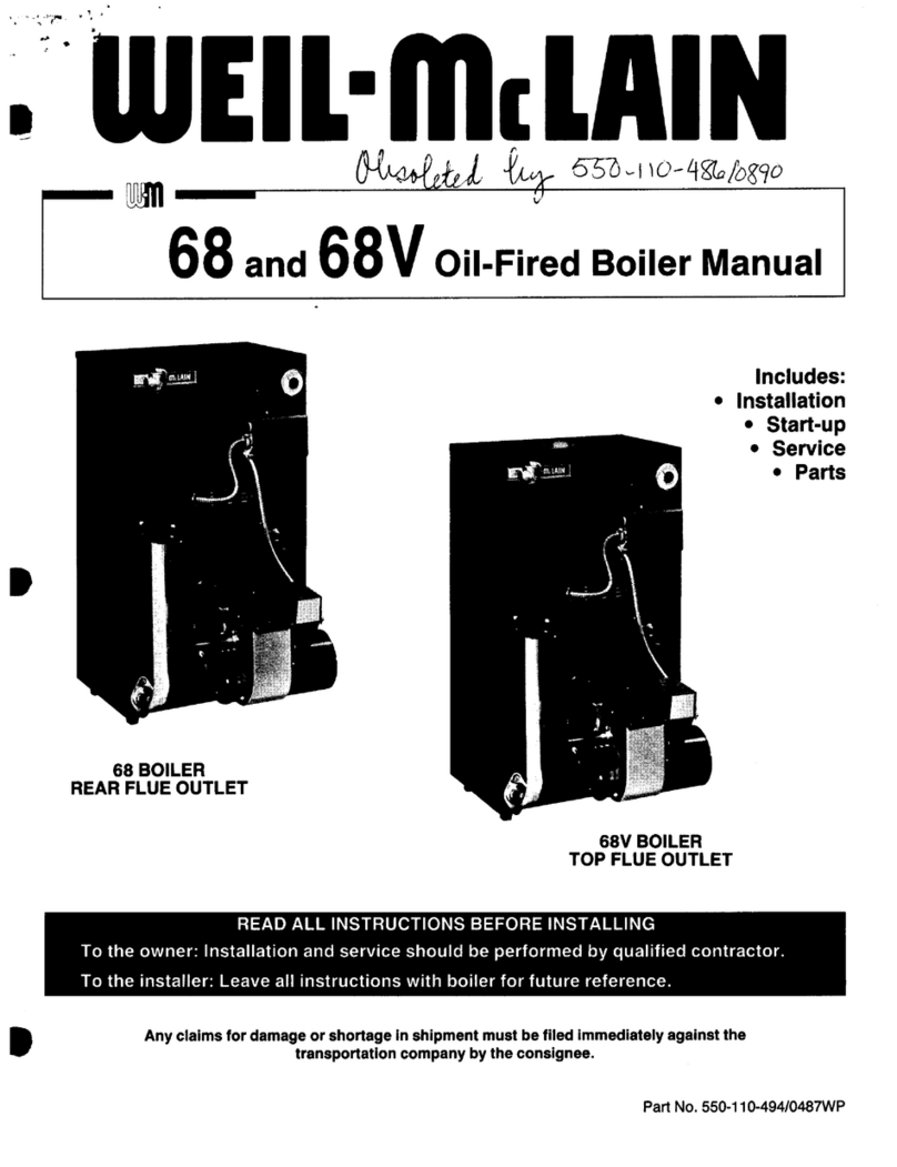 Weil-McLain 68 User manual Weil-McLain 68 User manual