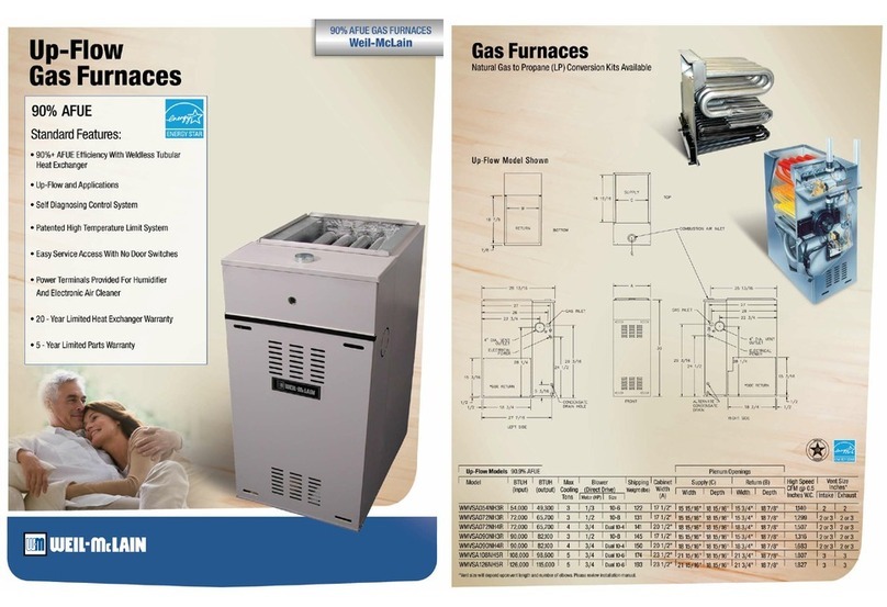 Weil-McLain WMVSA054NH3R Specification sheet