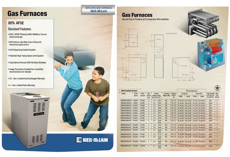 Weil-McLain BTUH Brochure & specs