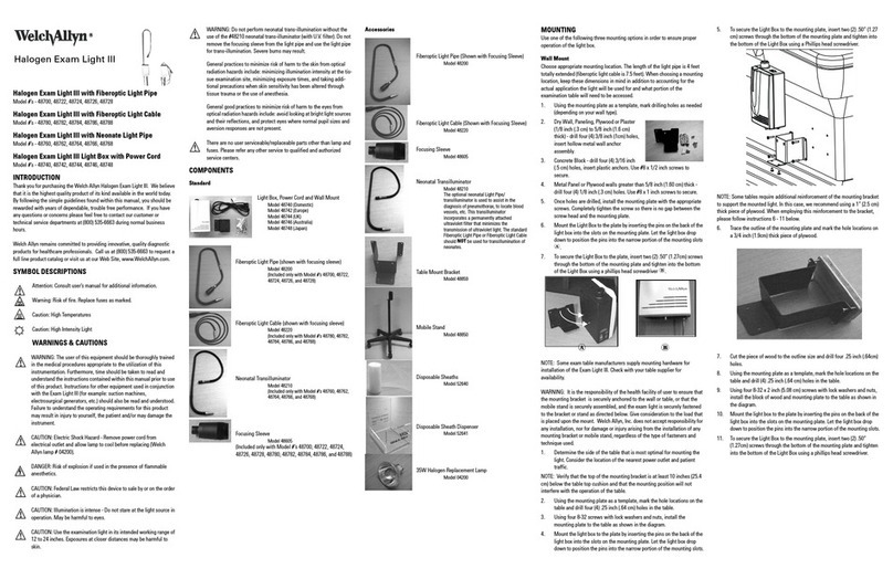 Welch Allyn 48700 User manual