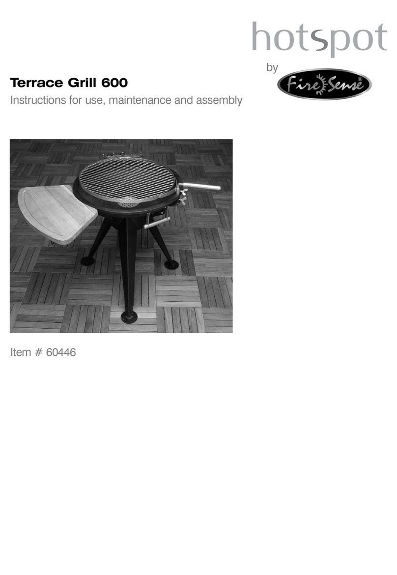 Firesense 60446 Instructions for use, maintenance and assembly