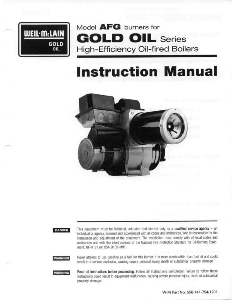 Weil-McLain AFG instruction manual Weil-McLain AFG instruction manual