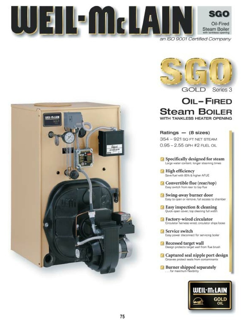 Weil-McLain SGO Series 3 Brochure & specs