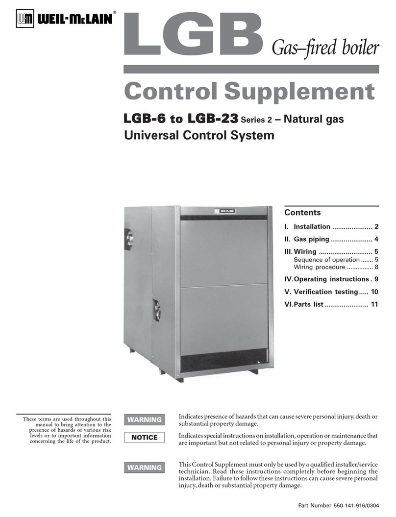 Weil-McLain LGB LGB-23 user manual