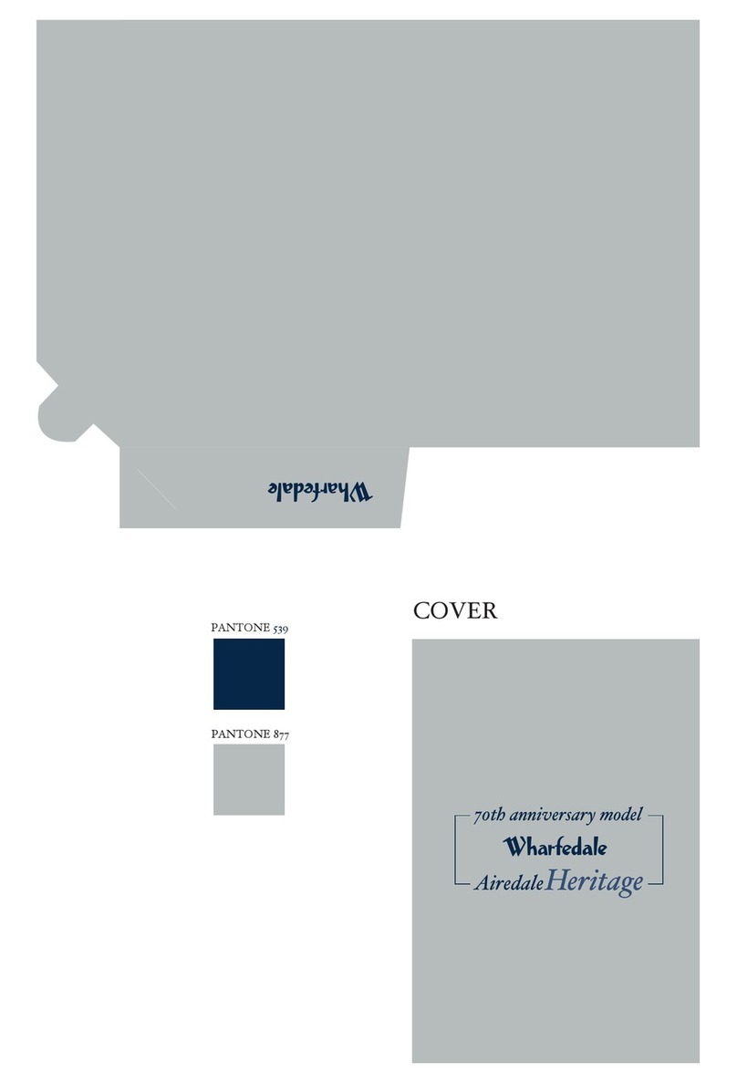 Wharfedale Pro PANTONE 539 user manual