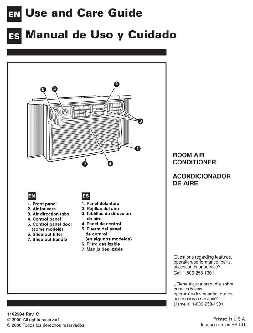 Whirlpool ACE082XH0 User manual Whirlpool ACE082XH0 User manual