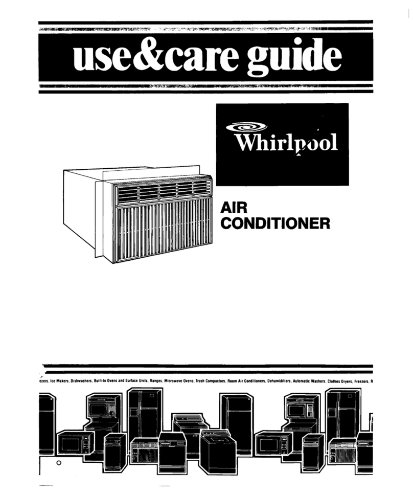 Whirlpool ACE082XS0 User manual