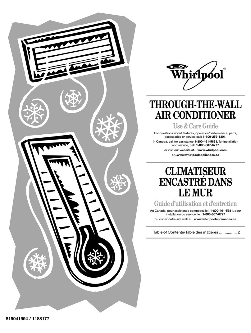 Whirlpool 1188177 Use and care guide