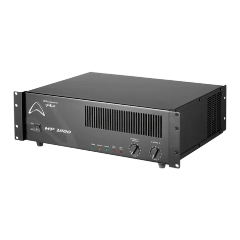 Wharfedale Pro MP 1800 User manual
