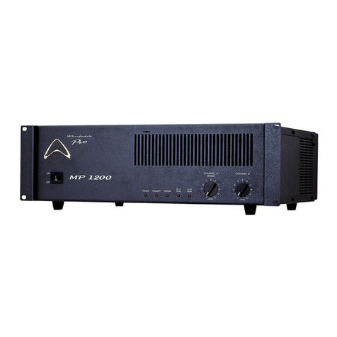 Wharfedale Pro MP 1200 operating manual