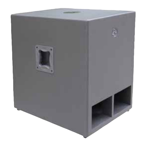 Wharfedale Pro Titan Sub A15 User manual