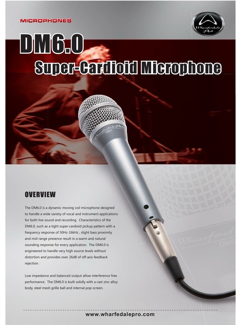Wharfedale Pro DM-6.0 Specifications