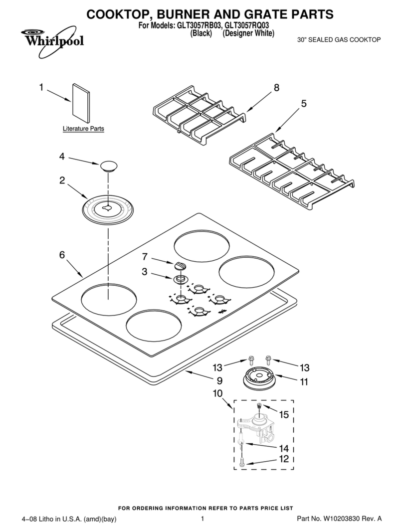 Whirlpool GLT3057RB03 parts manual