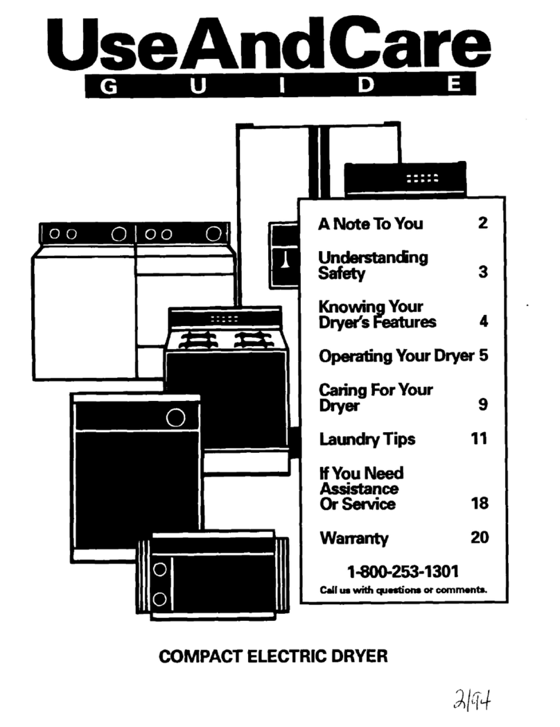 Whirlpool BYCCD3421W0 Use and care guide