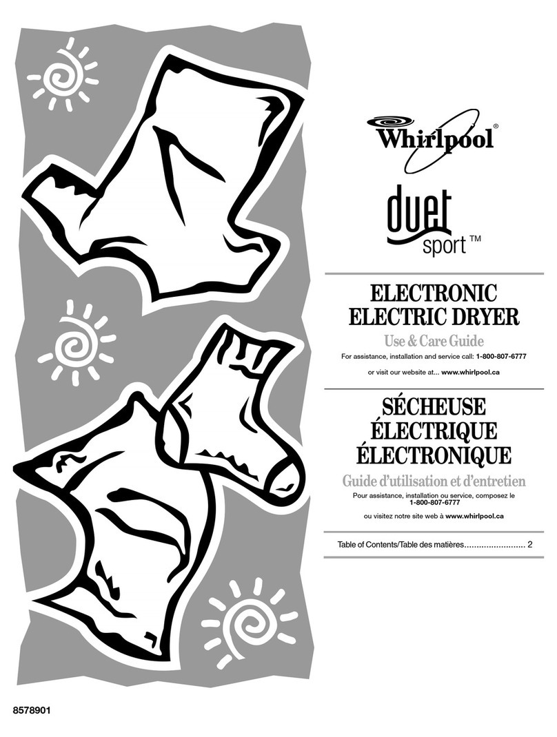 Whirlpool 8578901 User manual