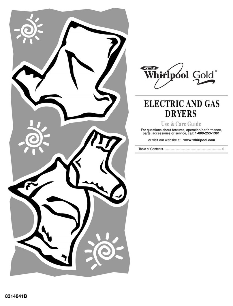 Whirlpool 8314841B Use and care guide
