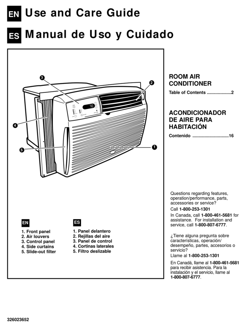 Whirlpool ACQ058MM0 User manual