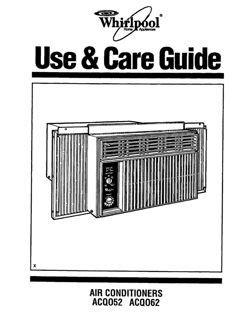 Whirlpool ACQ052 User manual Whirlpool ACQ052 User manual