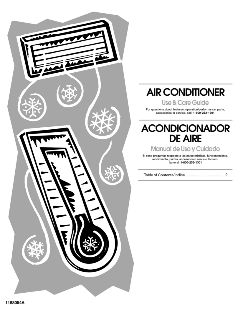 Whirlpool ACM122XR0 User manual Whirlpool ACM122XR0 User manual