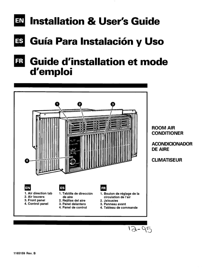 Whirlpool BHAC0600BS0 Installation & user guide Whirlpool BHAC0600BS0 Installation & user guide