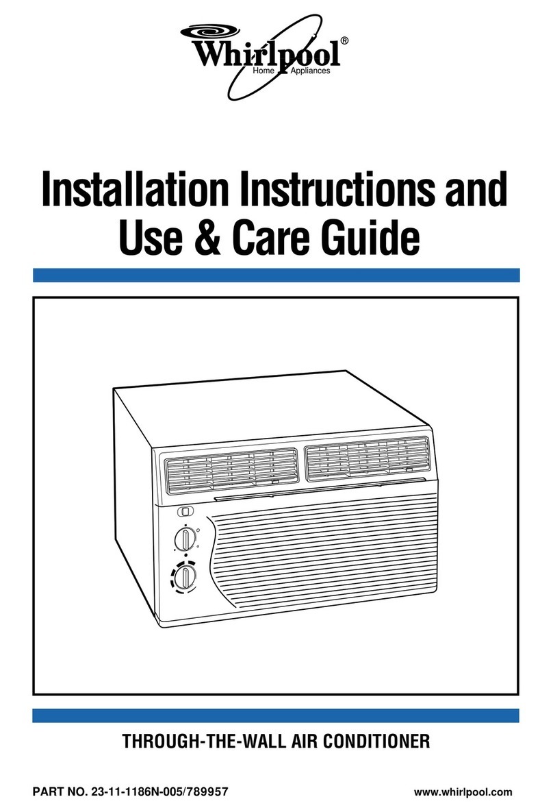 Whirlpool ACU124PK0 Product information sheet