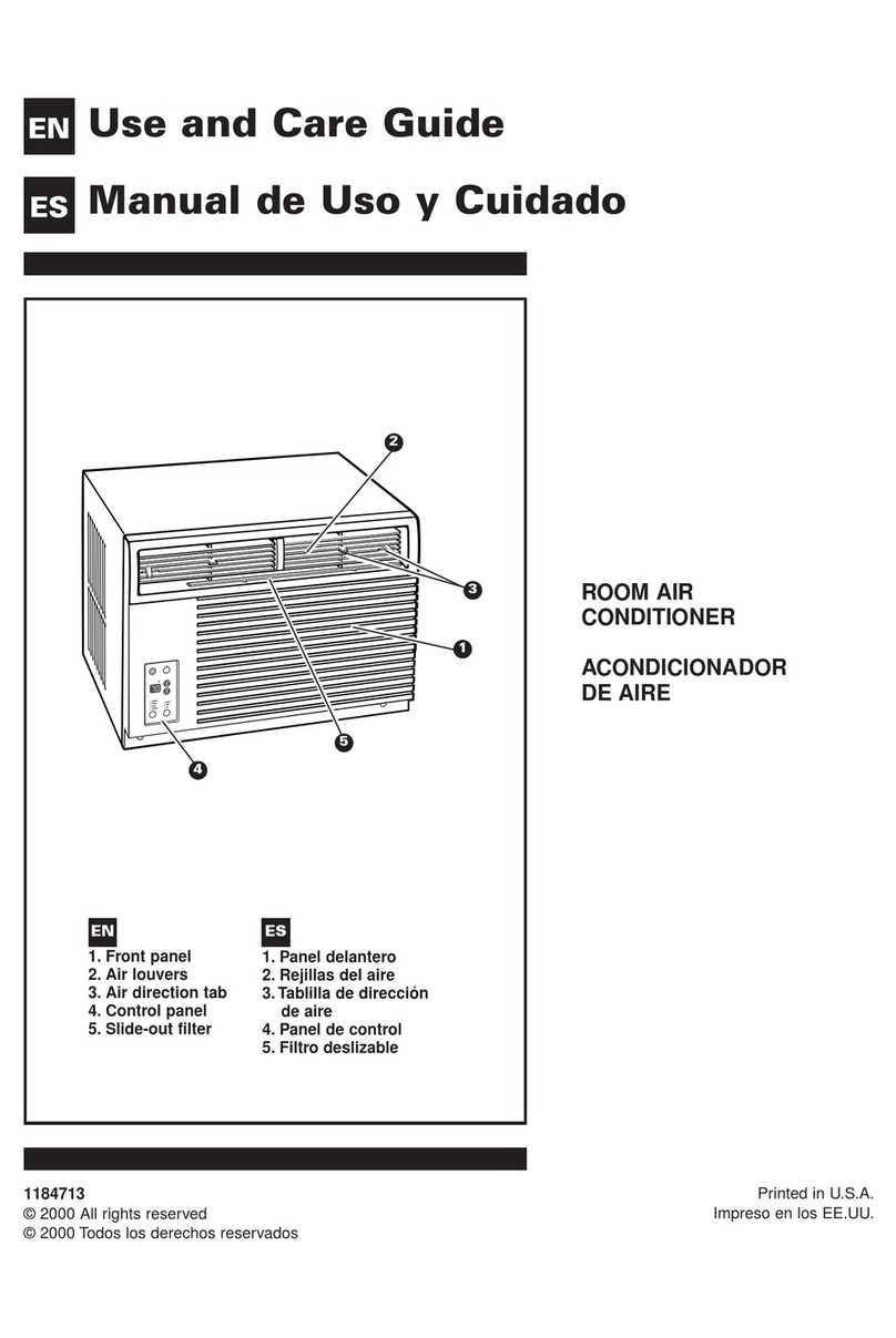 Whirlpool ACQ152XK0 User manual