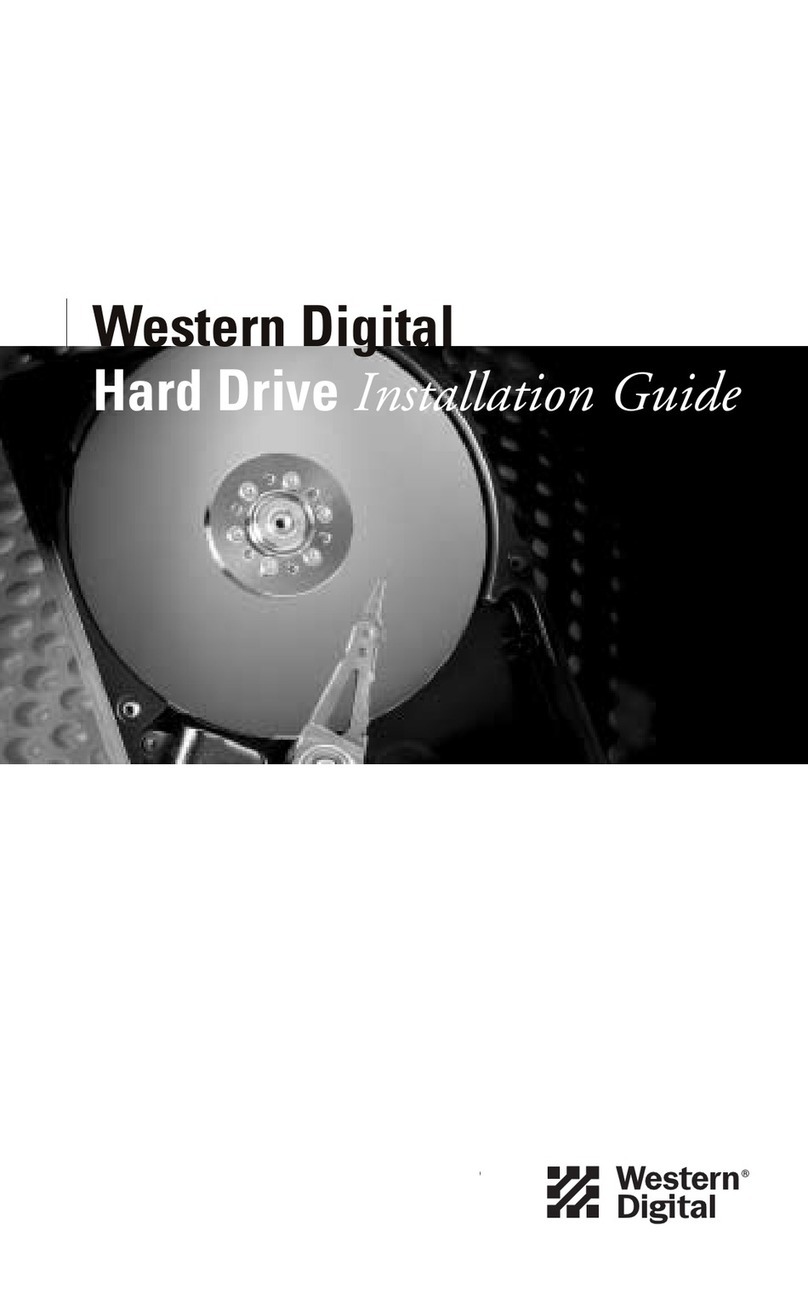 Western Digital Computer Hard Drive User manual Western Digital Computer Hard Drive User manual