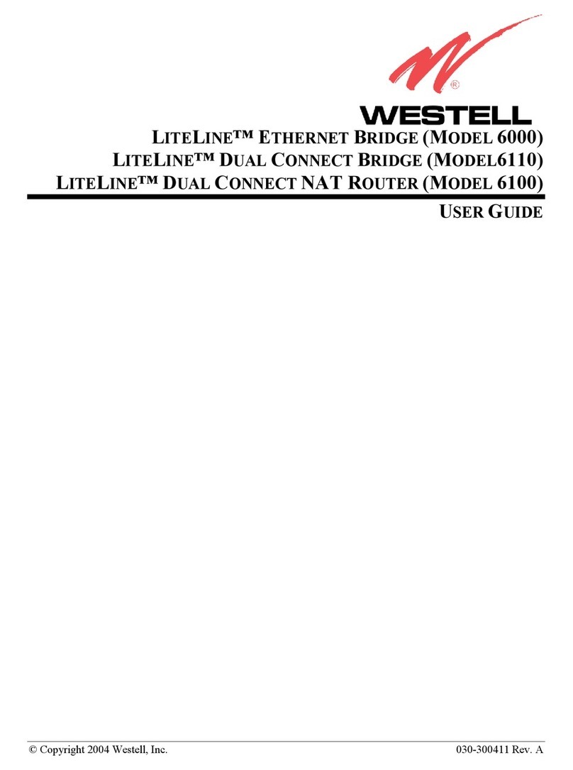 Westell Technologies Westell LiteLine 6000 User manual
