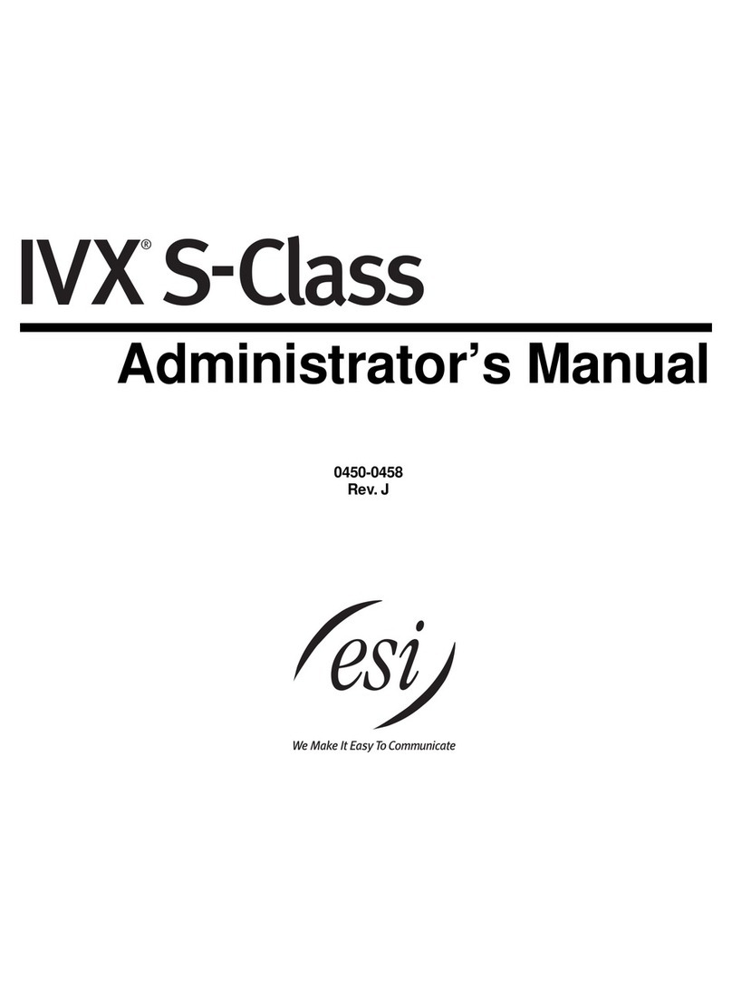 Westell Technologies IVX S-Class Administrator's manual