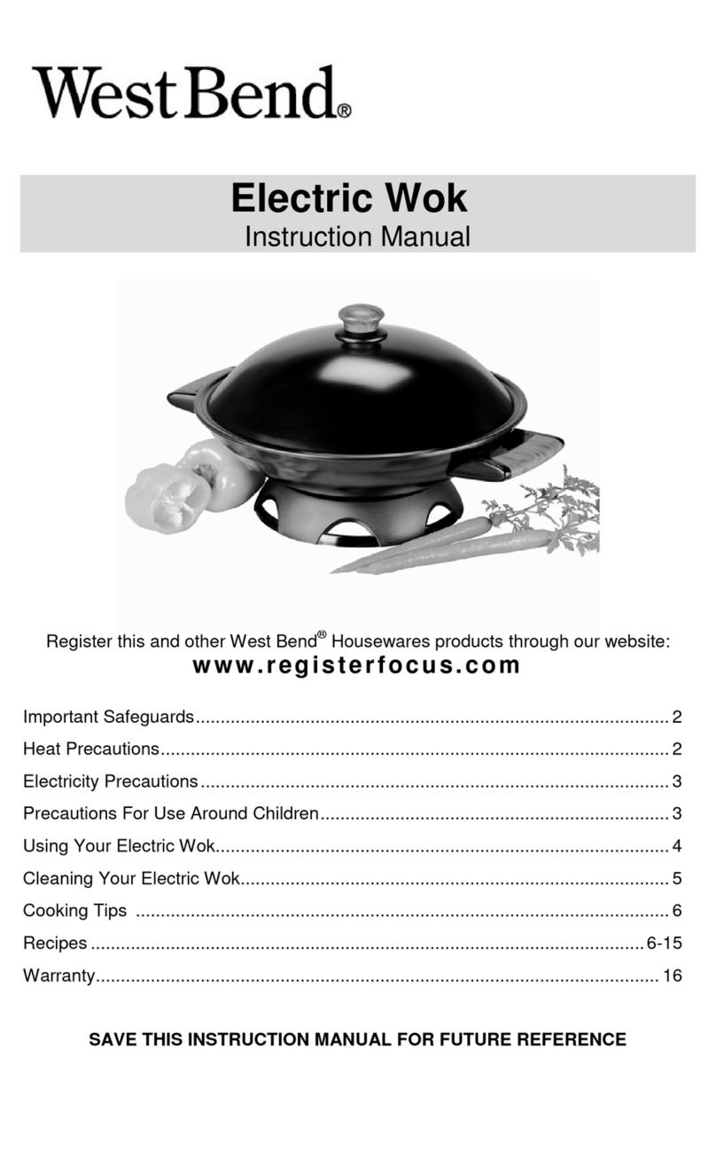 West Bend 79586R instruction manual