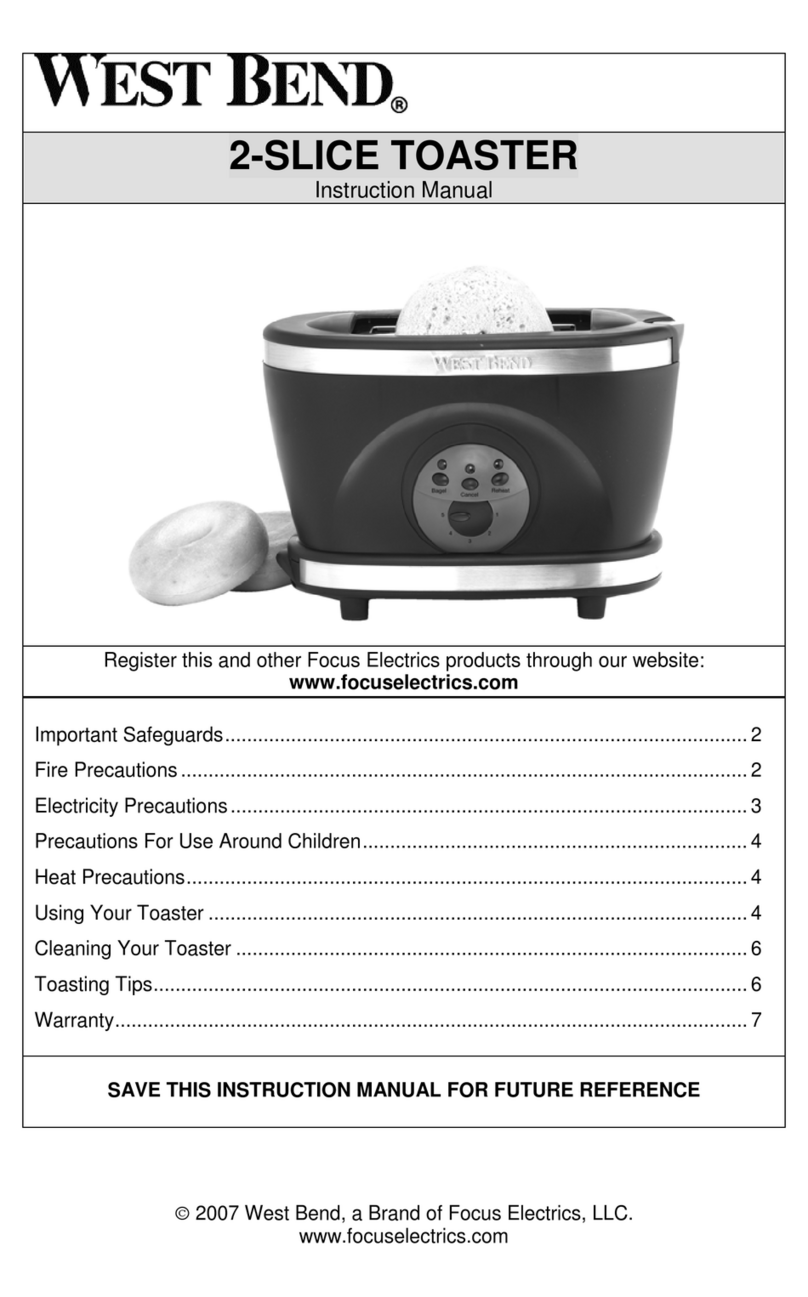 West Bend L5559C User manual
