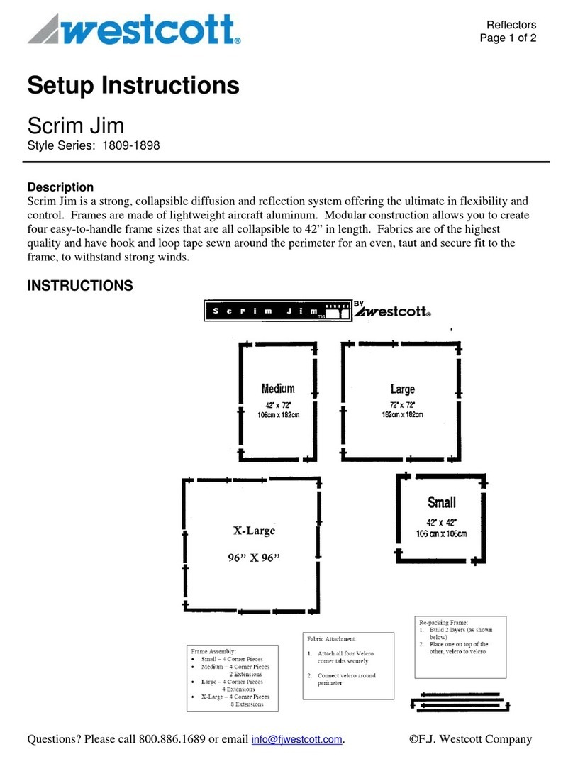 Westcott 1866 Setup instructions
