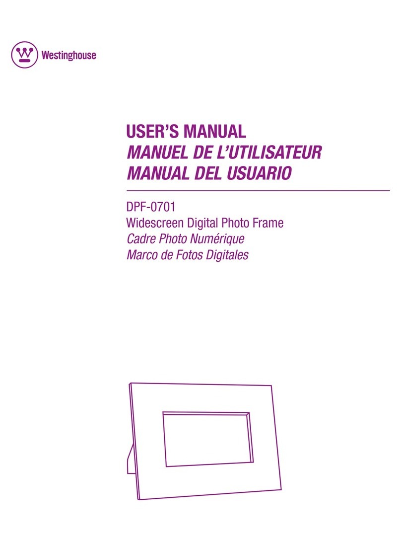 Westinghouse DPF-0701 User manual