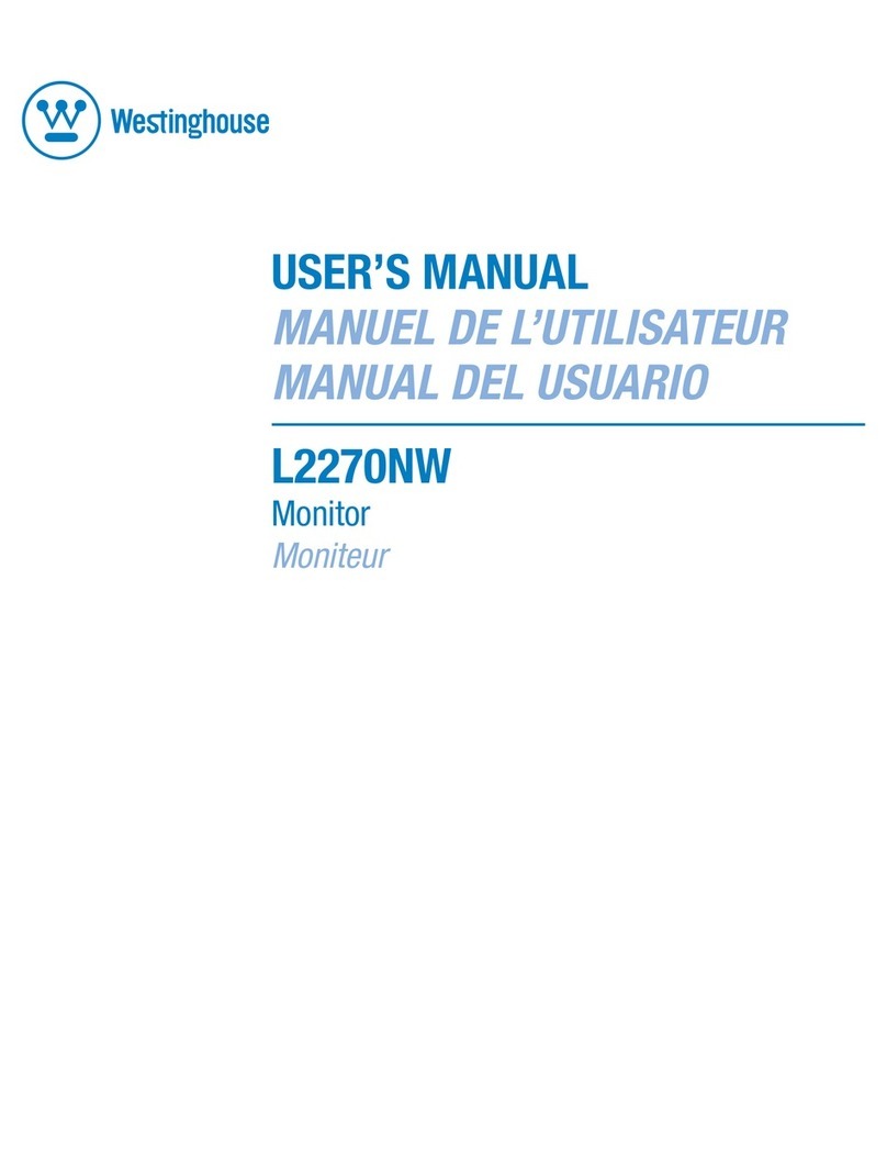 Westinghouse L2270NW User manual