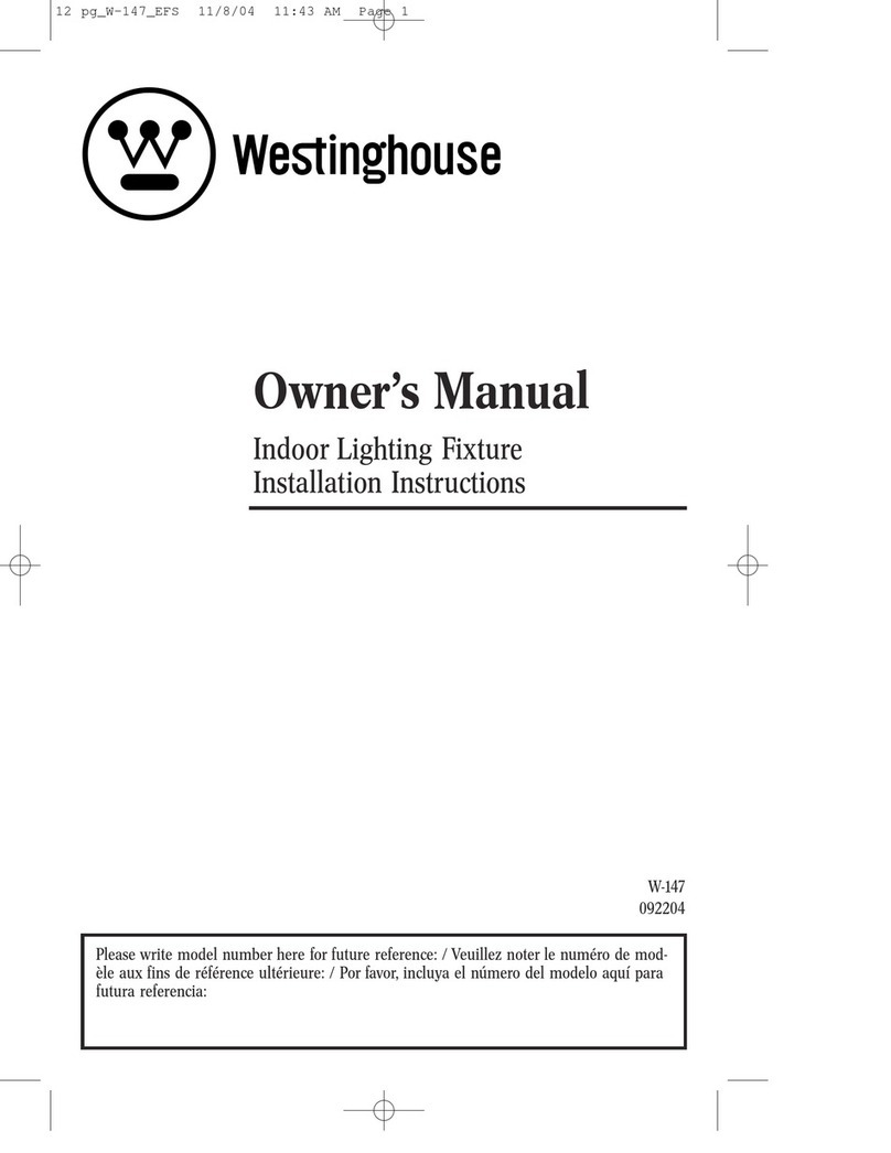 Westinghouse W-147 owner's manual