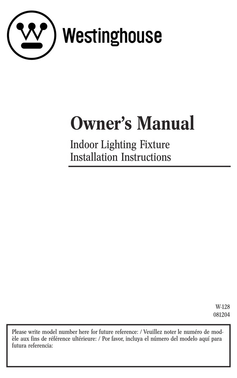 Westinghouse W-128 owner's manual