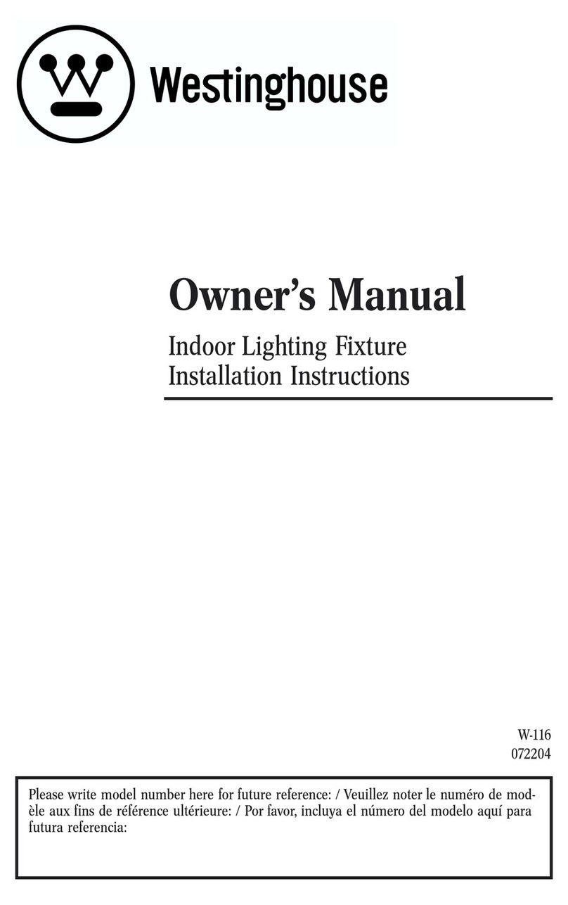 Westinghouse W-116 owner's manual