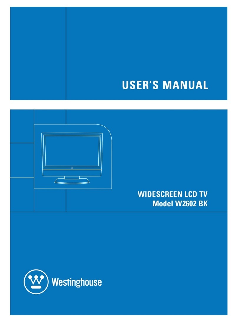 Westinghouse W2602 BK User manual Westinghouse W2602 BK User manual
