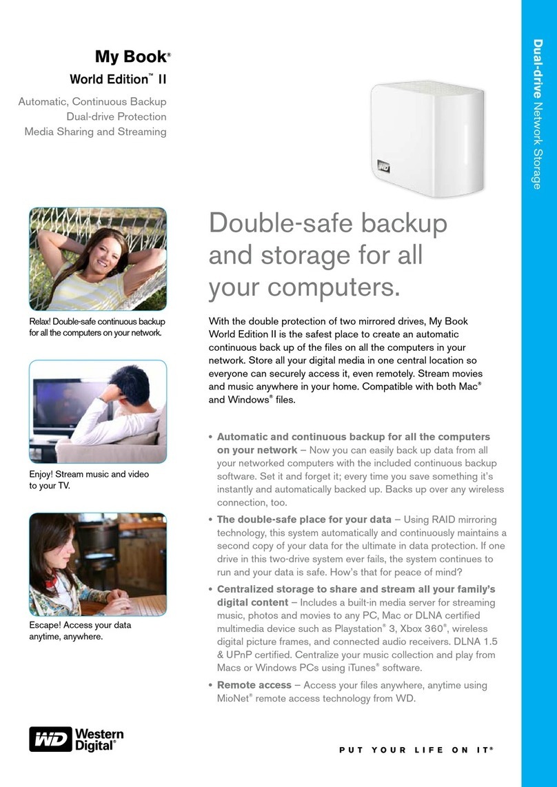 Western Digital WDH2NC20000 - World Edition II Specifications