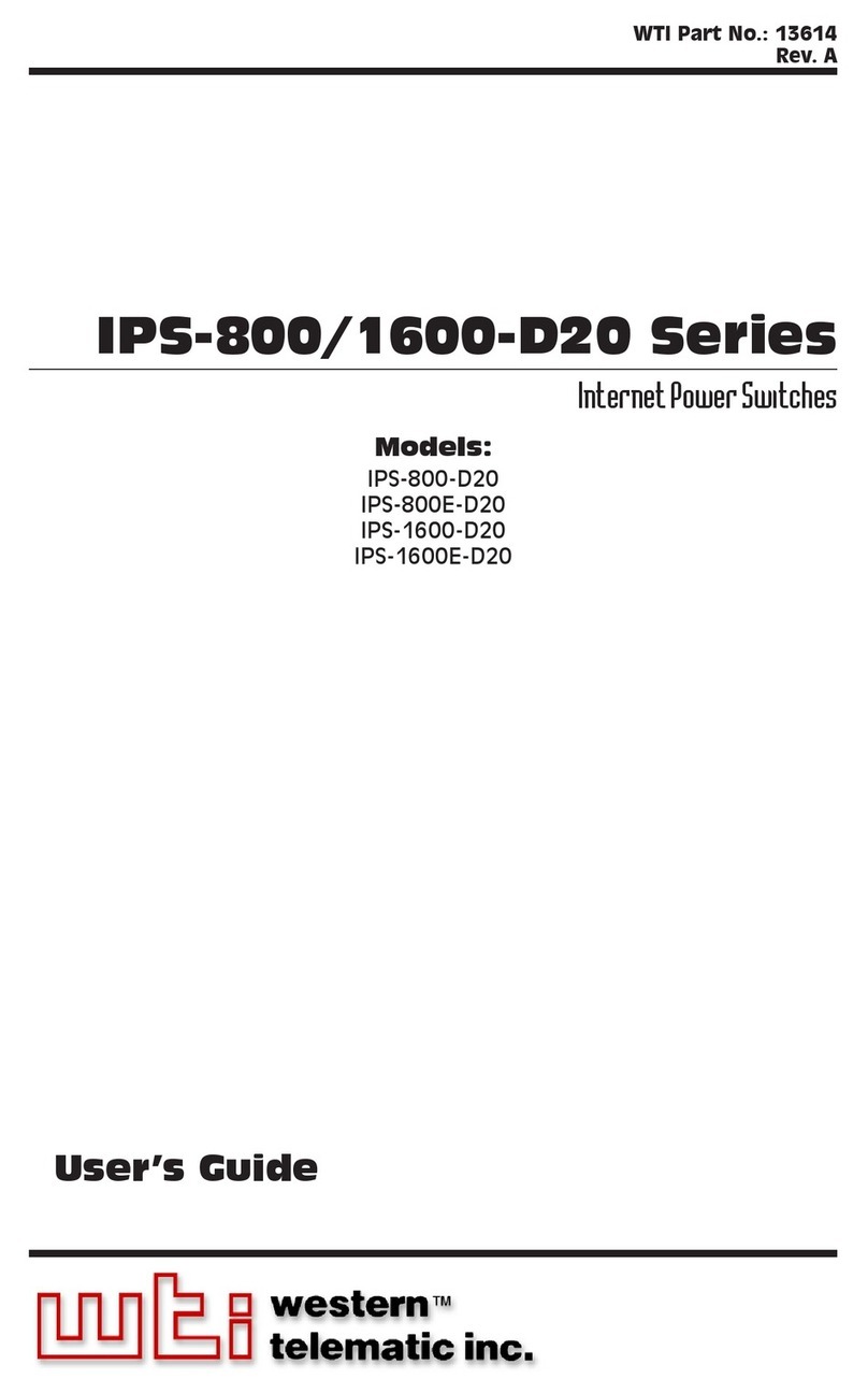 Western Telematic IPS-800-D20, IPS-800E-D20, IPS user guide Western Telematic IPS-800-D20, IPS-800E-D20, IPS user guide