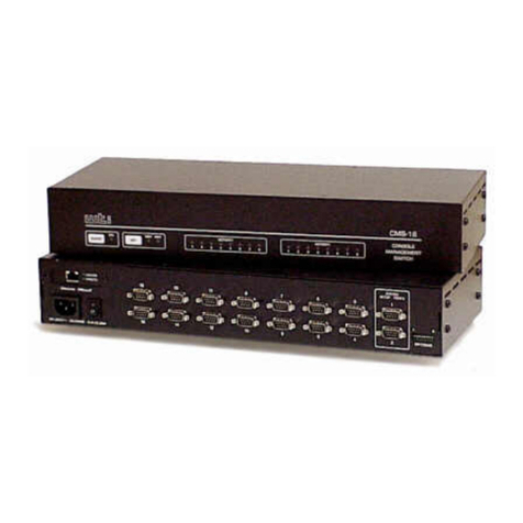 WTI CMS-16 User manual