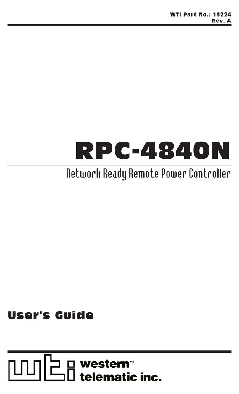 WTI Net Reach RPC-4840N user guide