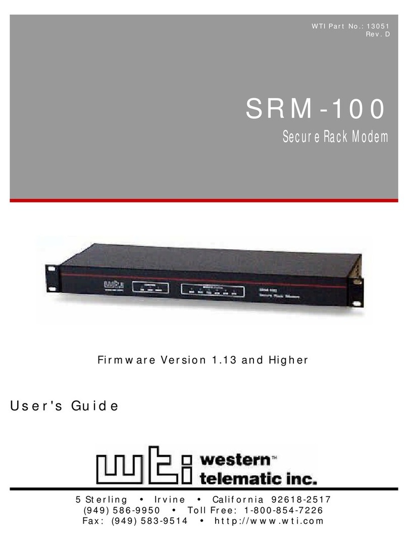 WTI SRM-100 user guide