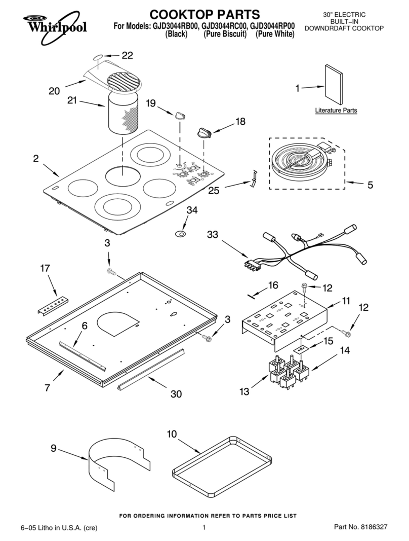 Whirlpool GJD3044RB00 parts list
