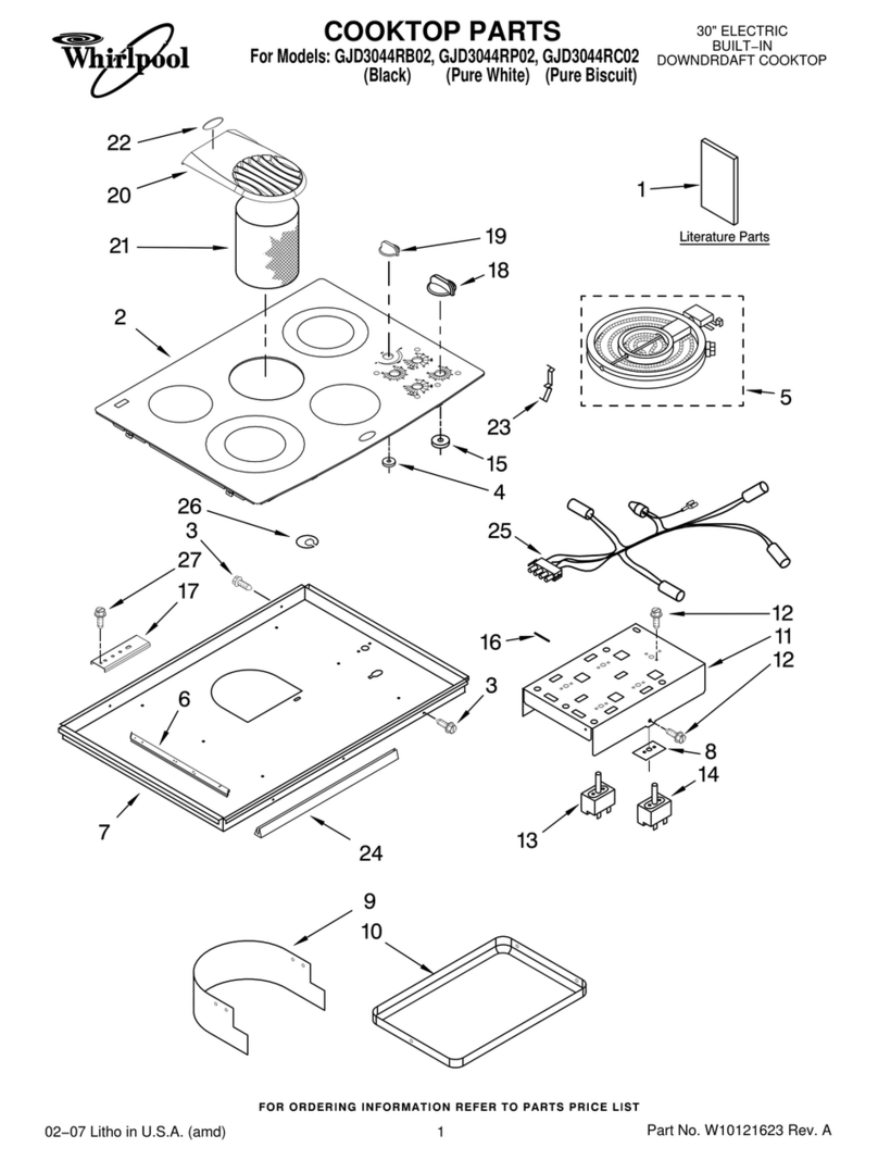 Whirlpool GJD3044RB02 User manual