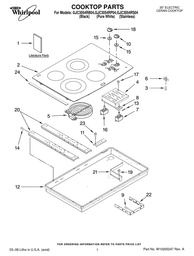 Whirlpool GJC3054RB04 parts list