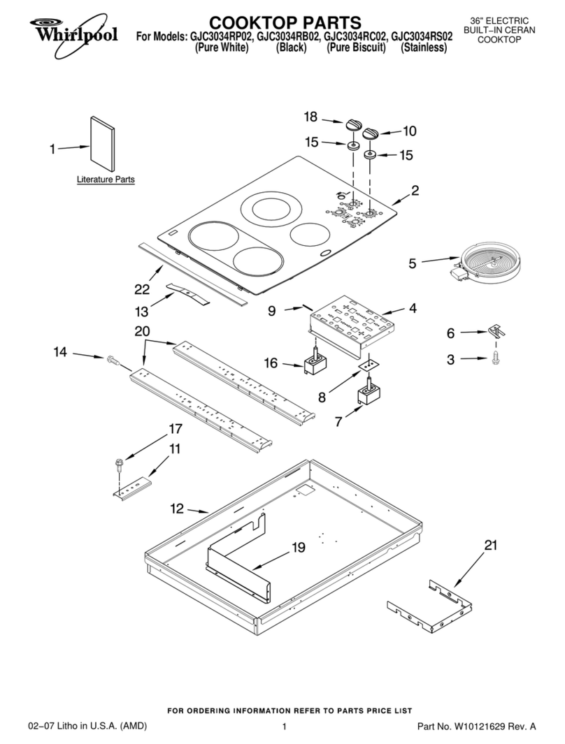 Whirlpool GJC3034RB02 parts list