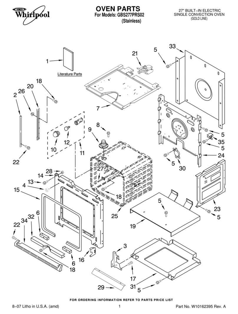 Whirlpool GBS277PRS02 parts list