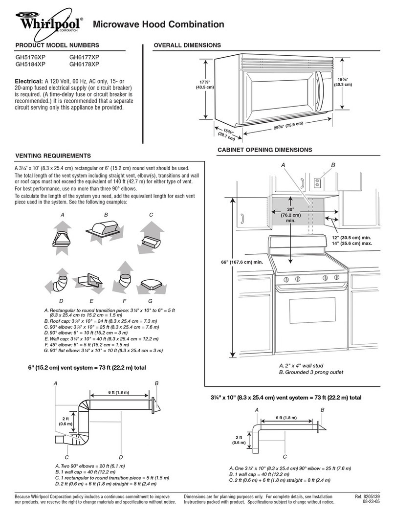 Whirlpool GH5176XP Manual