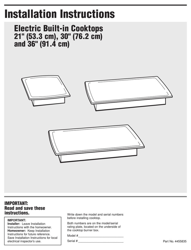 Whirlpool RCS2002GS1 installation instructions